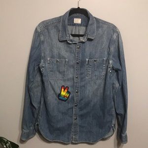 [2/15 or 4/25] J. Crew • Denim Button-Down
